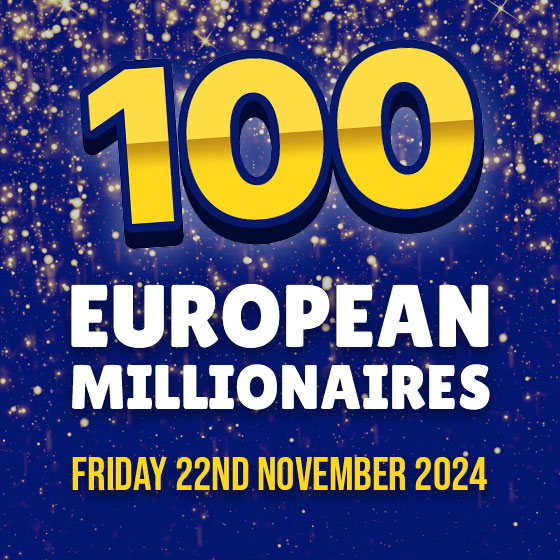 100 European Millionaires - Friday 22nd Nov 2024